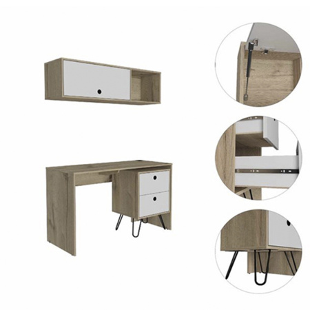 Картахенский современный деревянный офисный стол FM Furniture